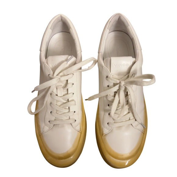 Vince Shoes - Gabi Dipped Contrast Sole Platform Sneakers Size 10